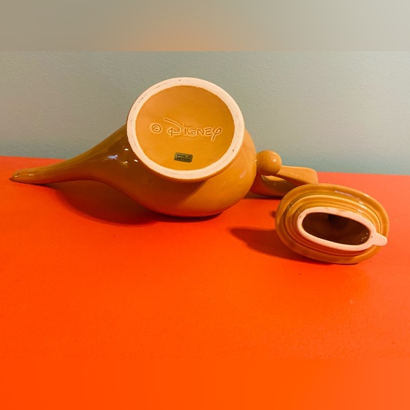 VTG Disneyland ALADDIN Genie and Lamp Teapot - MADE IN MEXICO - VERY RARE Disney - Picture 9 of 14